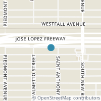 Map location of 535 E Drexel Ave #1142, San Antonio TX 78210