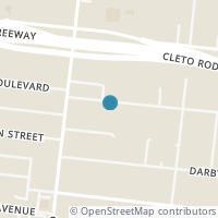 Map location of 612 MENEFEE BLVD, San Antonio, TX 78207