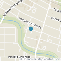 Map location of 136 W Lambert St, San Antonio TX 78204