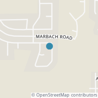 Map location of 2821 Lindenwood Run, San Antonio TX 78245