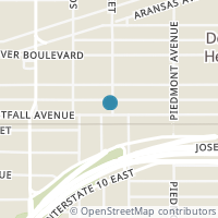 Map location of 1323 S PINE ST, San Antonio, TX 78210