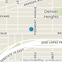 Map location of 543 Westfall Ave, San Antonio TX 78210