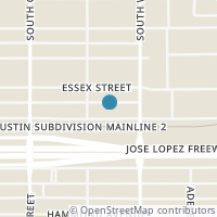 Map location of 1219 WESTFALL AVE, San Antonio, TX 78210