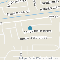 Map location of 10047 Sandy Fld, San Antonio TX 78245