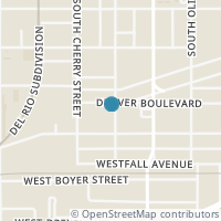 Map location of 130 DENVER BLVD, San Antonio, TX 78210