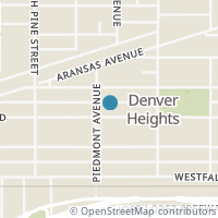 Map location of 609 Denver Blvd, San Antonio TX 78210