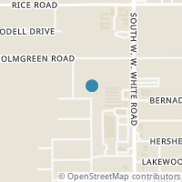 Map location of 4431 CHESAPEAKE, San Antonio, TX 78220