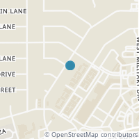 Map location of 254 Westoak Rd, San Antonio TX 78227