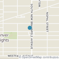 Map location of 439 Porter St, San Antonio TX 78210