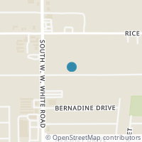 Map location of 837 HOLMGREEN RD, San Antonio, TX 78220