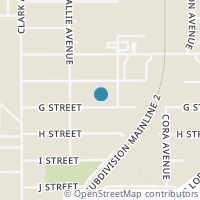 Map location of 231 G St, San Antonio TX 78210