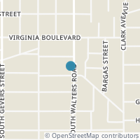 Map location of 347 Vine St, San Antonio TX 78210