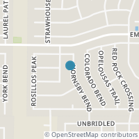 Map location of 2203 Hornsby Bnd, San Antonio TX 78245