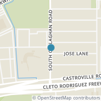 Map location of 0 S Callaghan Rd, San Antonio, TX 78237