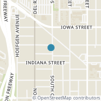 Map location of 913 S Cherry St, San Antonio, TX 78210