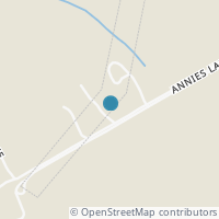 Map location of 410 Annies Ln, La Vernia TX 78121