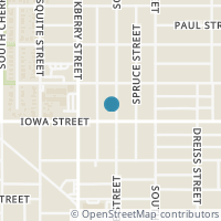 Map location of 625 S Olive St #504, San Antonio TX 78203