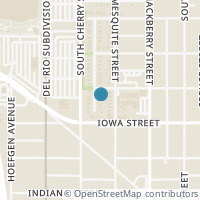 Map location of 710 CLAUDE W BLACK, San Antonio, TX 78203