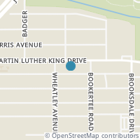 Map location of 623 Sterling St, San Antonio TX 78220