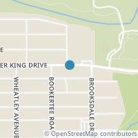 Map location of 3502 Martin Luther King Dr, San Antonio TX 78220