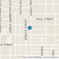 Map location of 517 S Pine St, San Antonio TX 78203