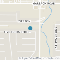 Map location of 9119 Five Forks St, San Antonio TX 78245