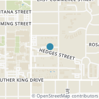 Map location of 2340 Dakota St, San Antonio TX 78203