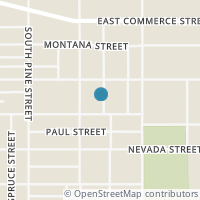 Map location of 321 Piedmont Ave, San Antonio, TX 78203