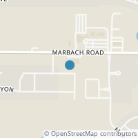 Map location of 9813 Overlook Acres, San Antonio TX 78245
