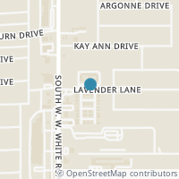Map location of 6406 Ignacio Court, San Antonio, TX 78220