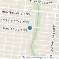 Map location of 1811 Santiago St, San Antonio TX 78207