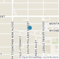 Map location of 2103 Wyoming St, San Antonio TX 78203