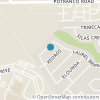 Map location of 1426 Polydora, San Antonio TX 78245