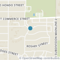 Map location of 2802 Del Rio St, San Antonio TX 78203