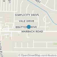 Map location of 9650 BRATTON DR, San Antonio, TX 78245