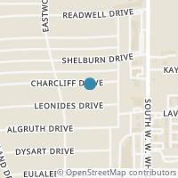 Map location of 234 Charcliff Dr, San Antonio TX 78220