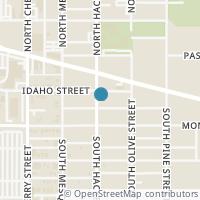 Map location of 118 S HACKBERRY, San Antonio, TX 78203