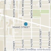 Map location of 1400 E Commerce St, San Antonio, TX 78205