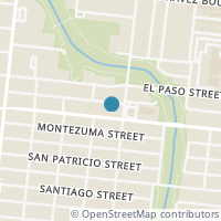 Map location of 2909 Guadalupe St, San Antonio TX 78207