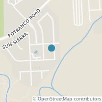 Map location of 1115 Sundance Hunt, San Antonio TX 78245