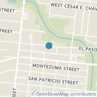 Map location of 3022 EL PASO ST, San Antonio, TX 78207