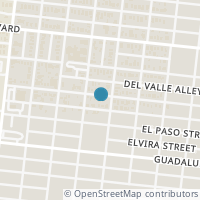 Map location of 2112 San Fernando St, San Antonio TX 78207