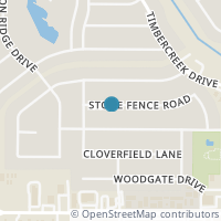 Map location of 7162 STONE FENCE RD, San Antonio, TX 78227