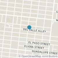 Map location of 610 S Cibolo St, San Antonio, TX 78207
