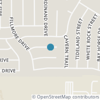 Map location of 10318 Cone Hill Dr, San Antonio, TX 78245