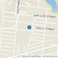 Map location of 3611 EL PASO ST, San Antonio, TX 78207