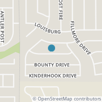 Map location of 10535 BREEDS HILL DR, San Antonio, TX 78245