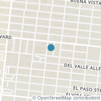 Map location of 520 S Chupaderas St, San Antonio TX 78207