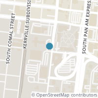 Map location of 323 S FRIO ST, San Antonio, TX 78207