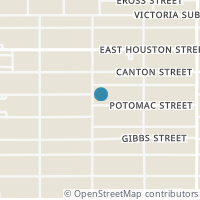 Map location of 807 POTOMAC, San Antonio, TX 78202